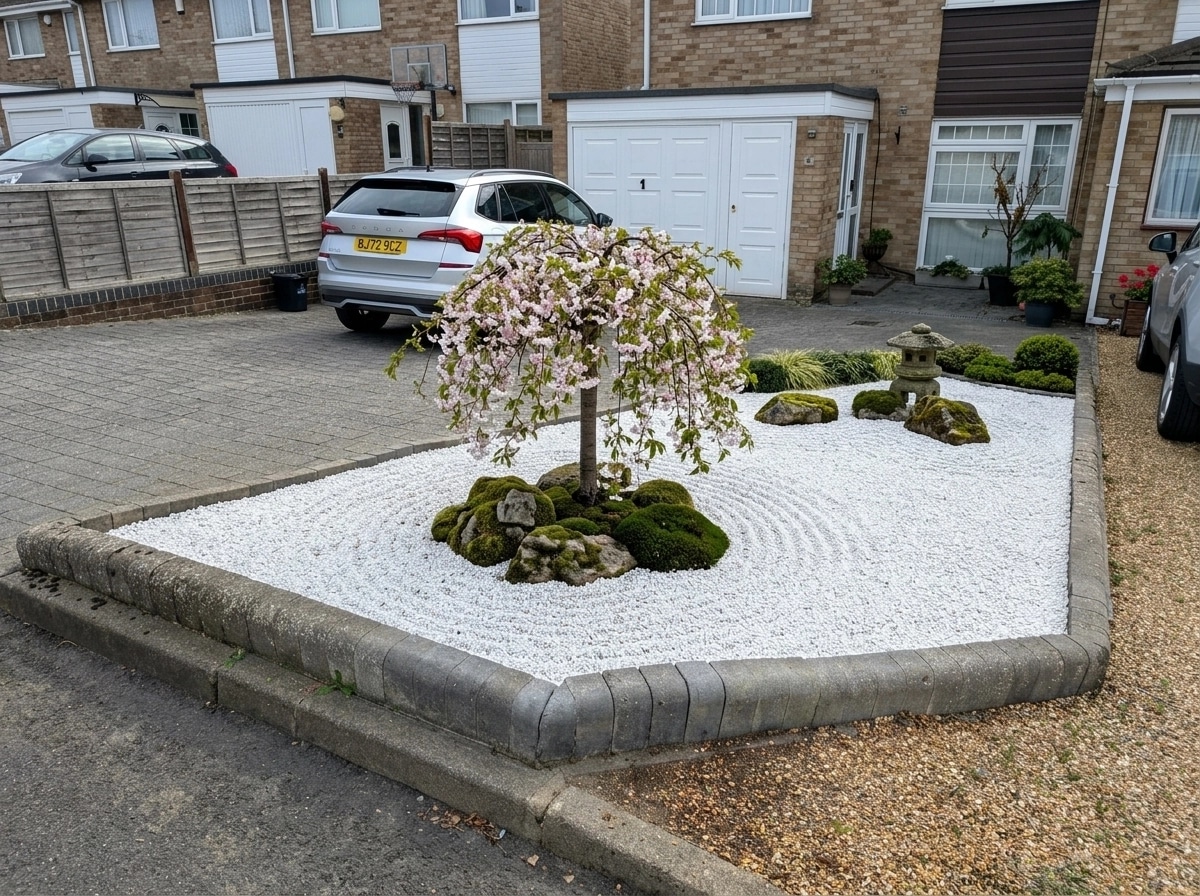 Design paysager en style Japanese Garden — Jardin par GenRoom AI