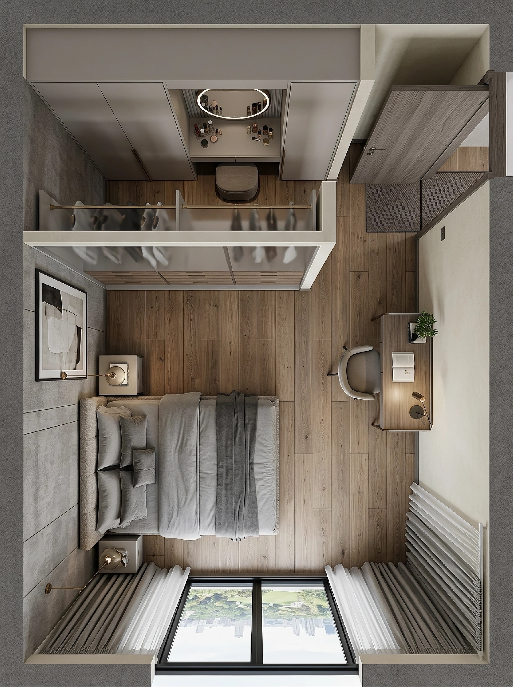 Interior design in Contemporary style — Living Room by GenRoom AI