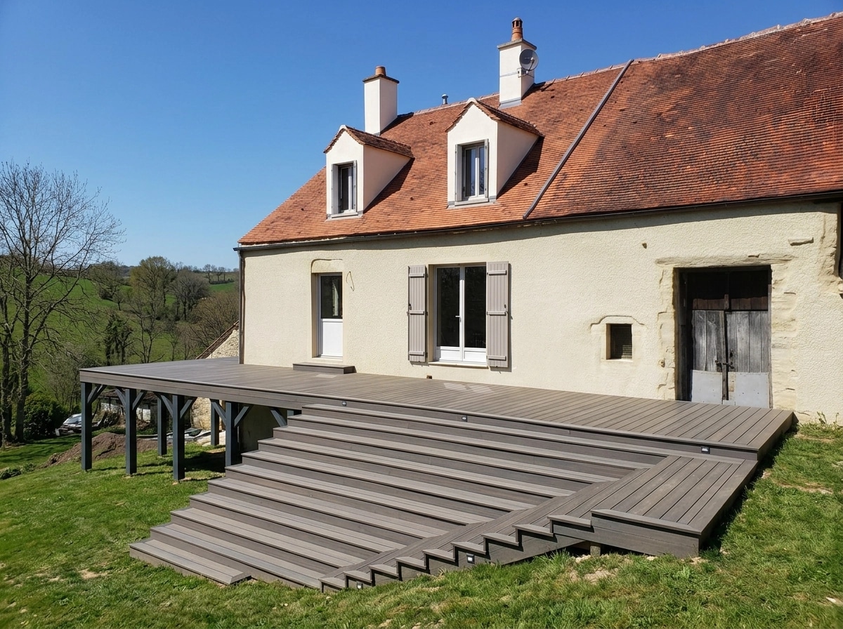 Yard design in no_style style — photo by GenRoom AI