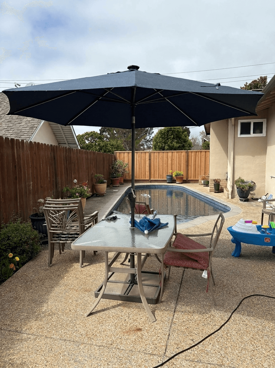 Yard design in no_style style — photo by GenRoom AI