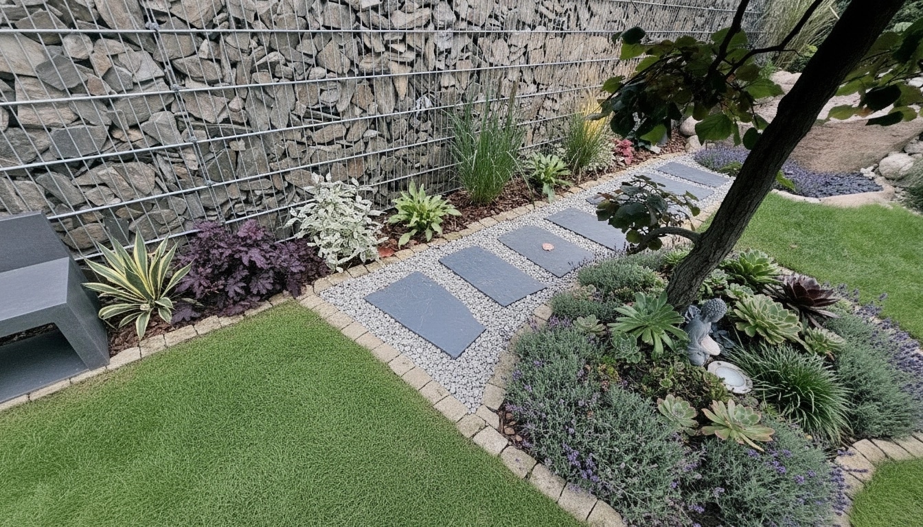 Landscape design in Contemporary Yard style — Yard by GenRoom AI