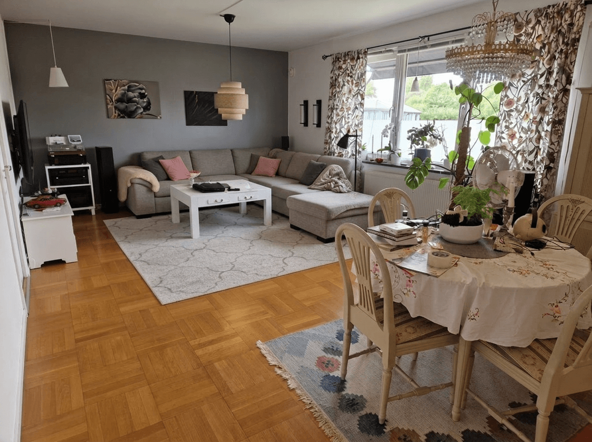 Interior design in Neoclassic style — Living Room by GenRoom AI
