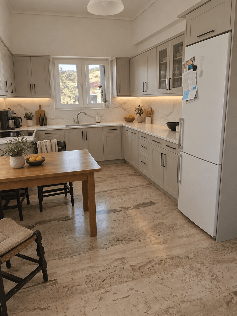 Kitchen interior in no_style style — photo by GenRoom AI