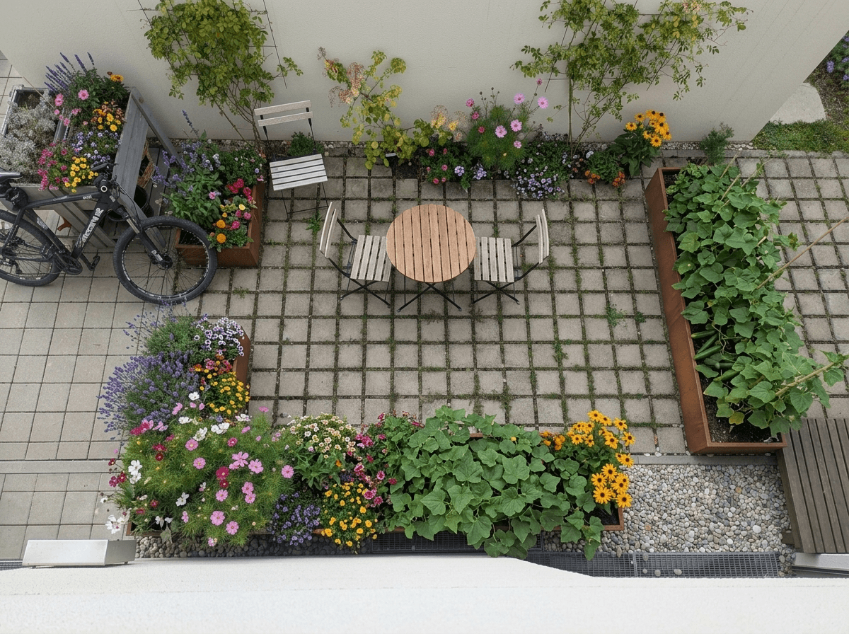 Landscape design in Contemporary Yard style — Yard by GenRoom AI
