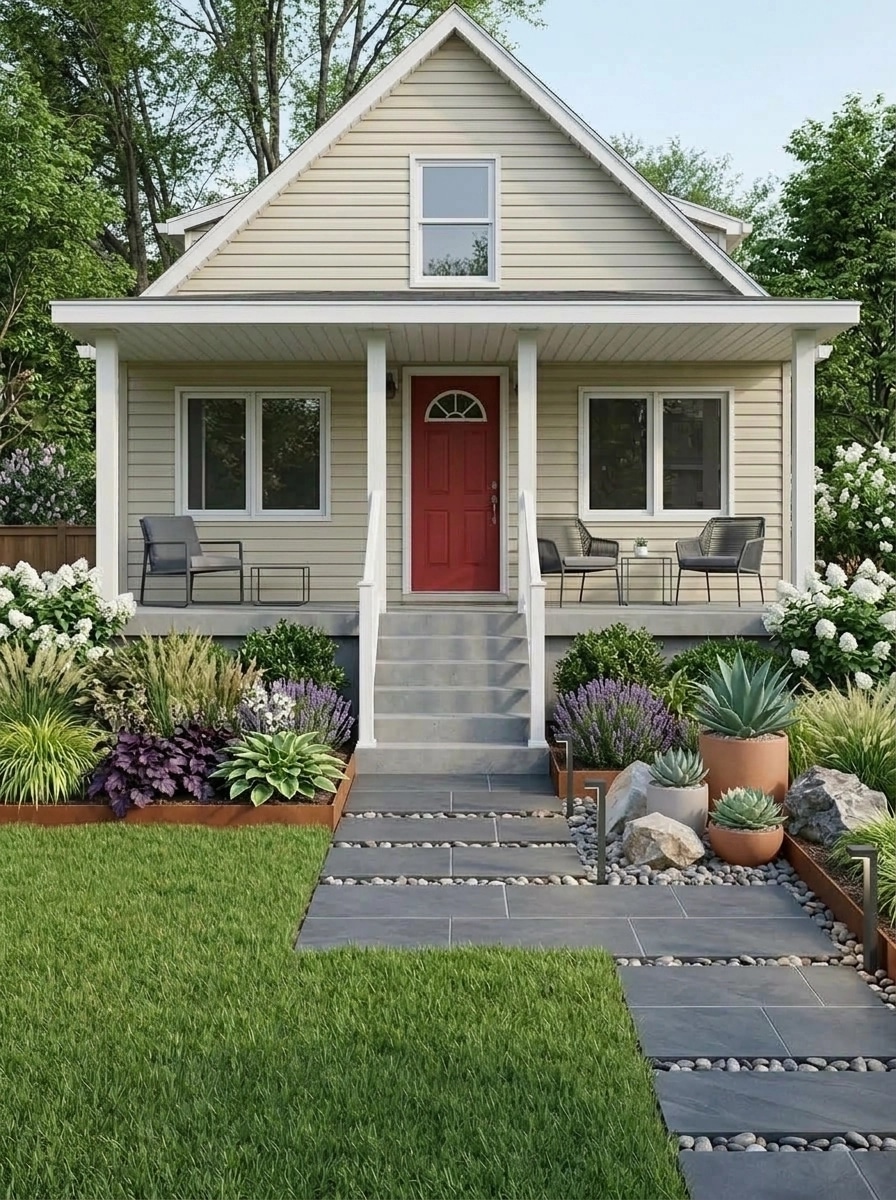Contemporary Yard Yard design — yard photo by GenRoom AI