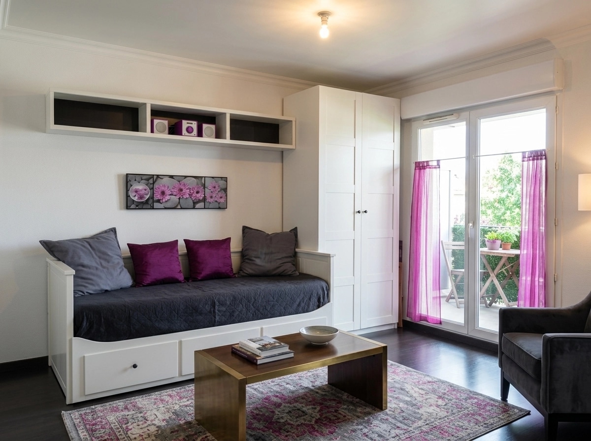 Interior design in Transitional style — Living Room by GenRoom AI