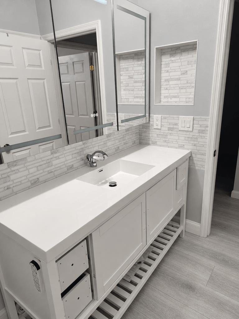 Bathroom interior in no_style style — photo by GenRoom AI