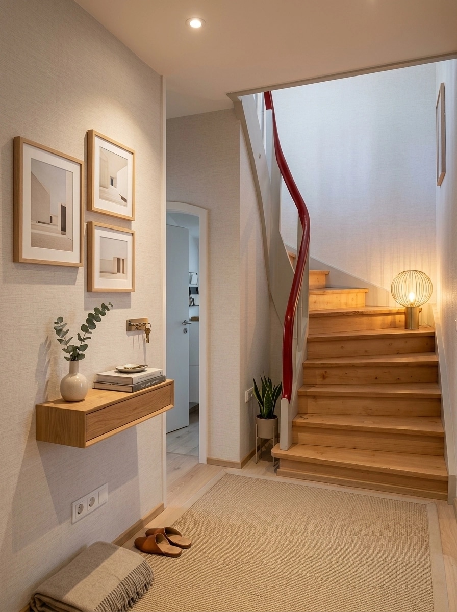 Hallway interior in no_style style — photo by GenRoom AI