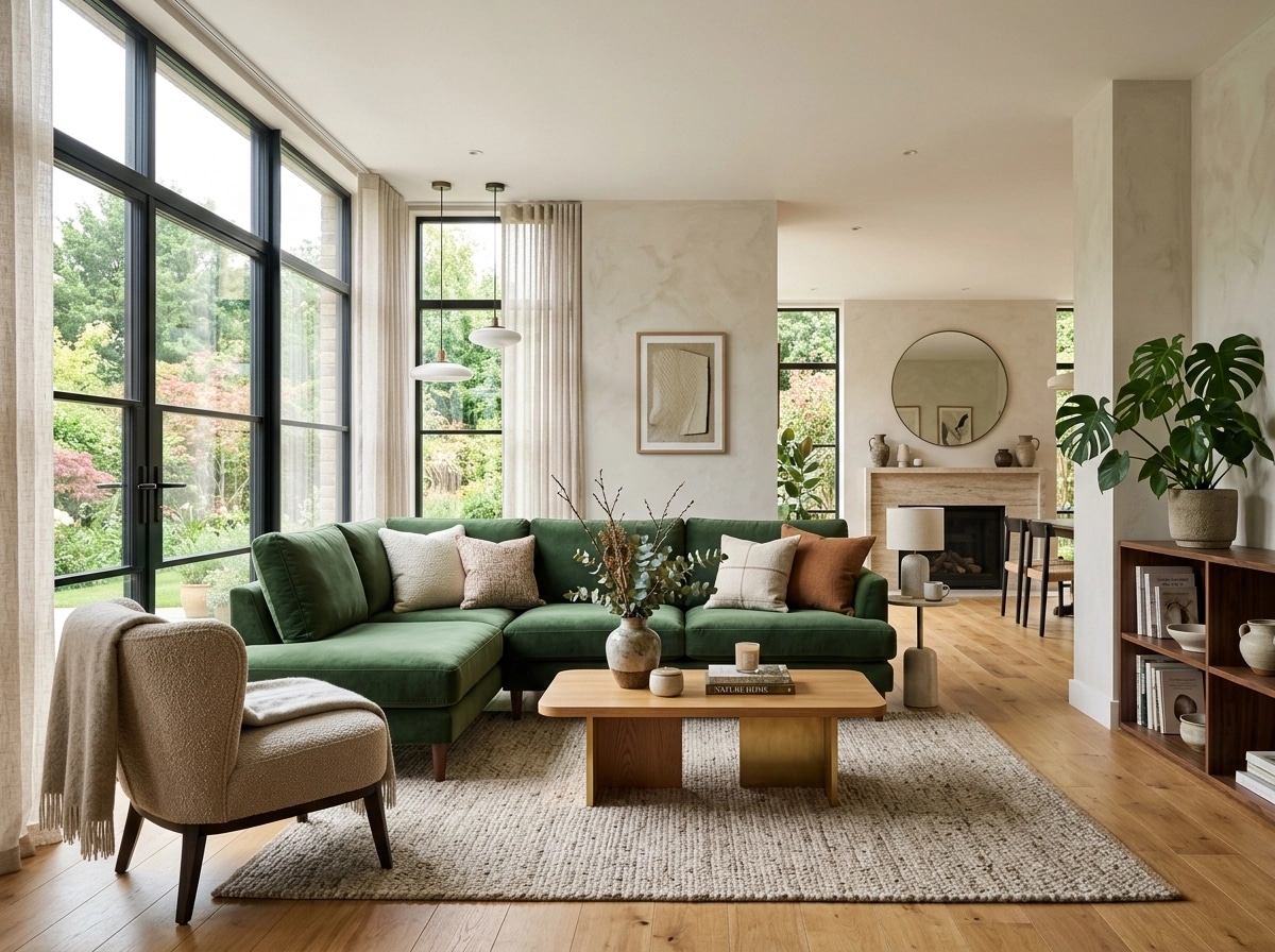 Interior design in Contemporary style — Living Room by GenRoom AI