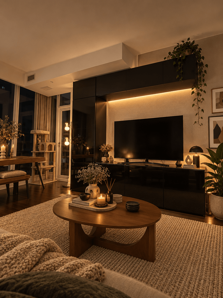 Interior design in Contemporary style — Living Room by GenRoom AI