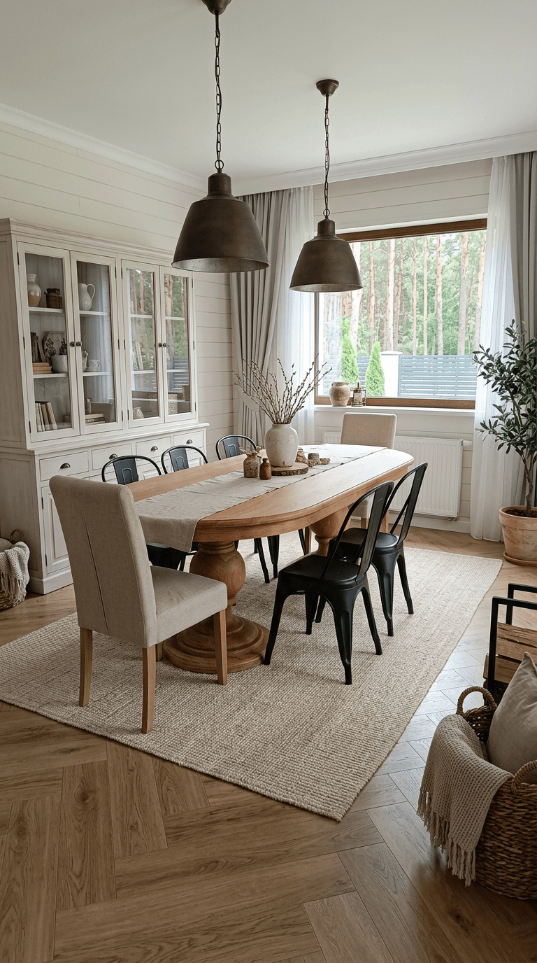 Interior design in Modern Farmhouse style — Living Room by GenRoom AI