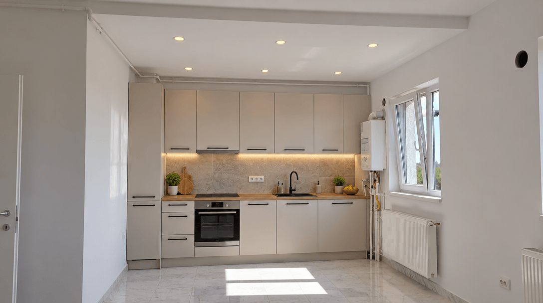 Kitchen interior in no_style style — photo by GenRoom AI