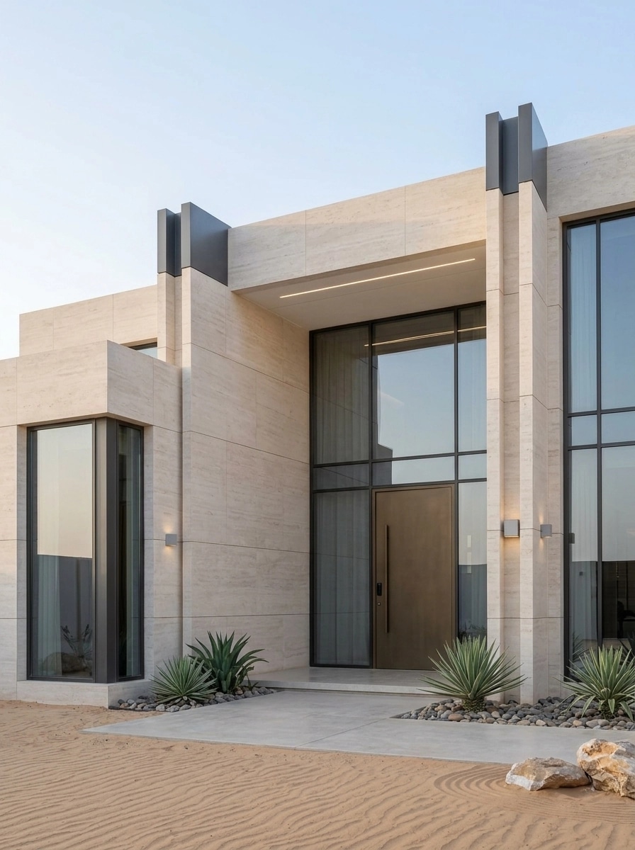 Minimalist Facade Facade design — facade photo by GenRoom AI
