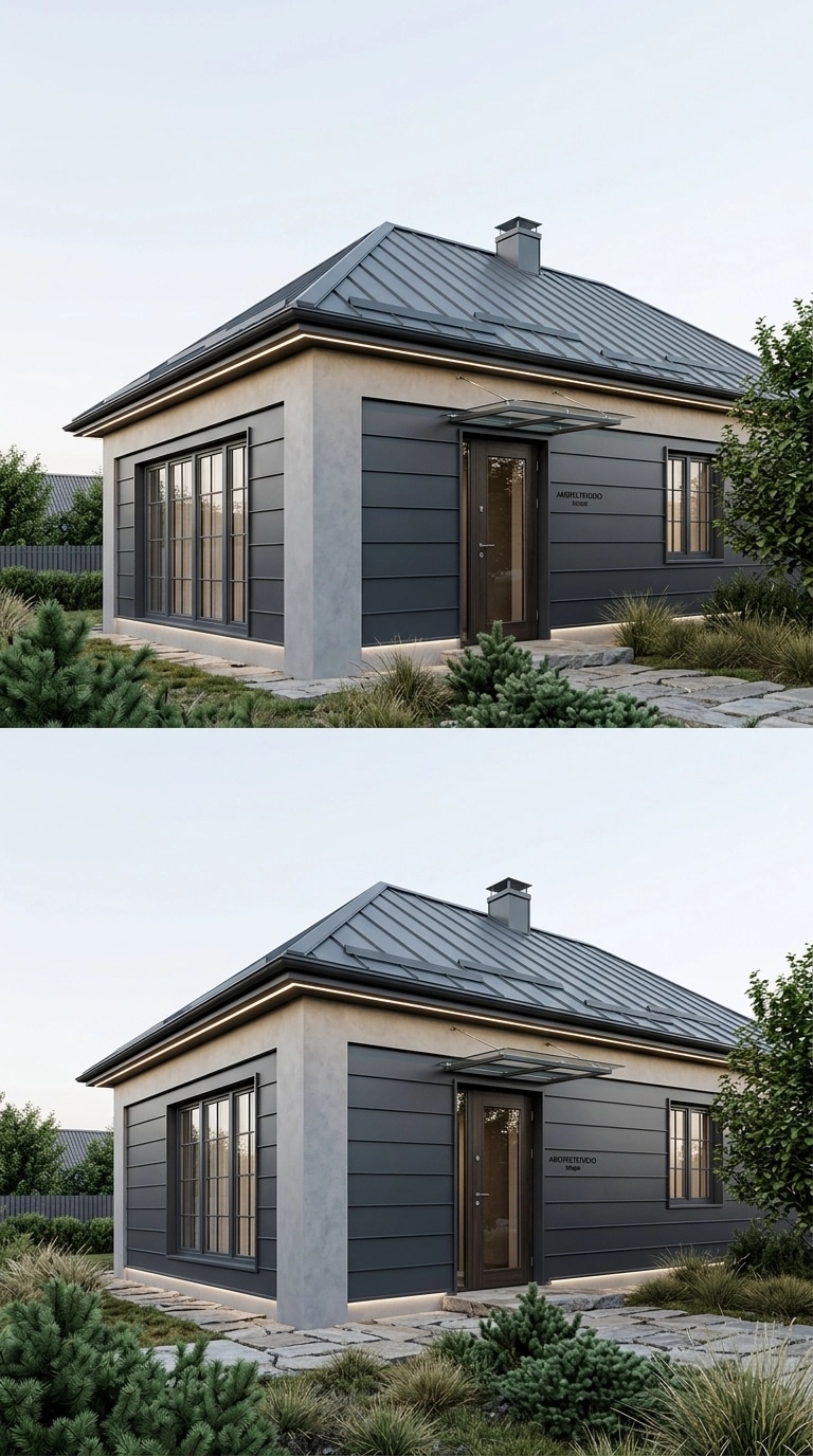 Scandinavian Facade Facade design — facade photo by GenRoom AI