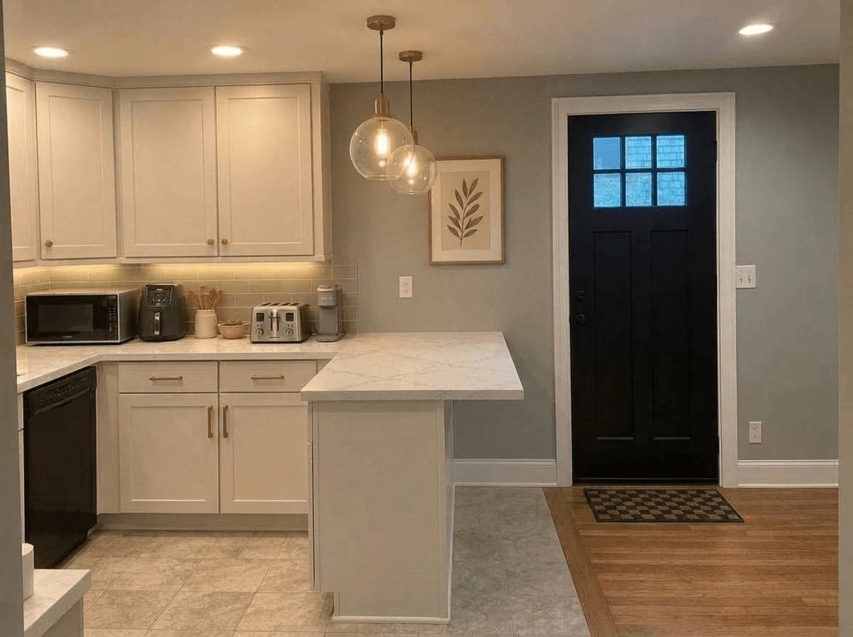 Kitchen interior in no_style style — photo by GenRoom AI