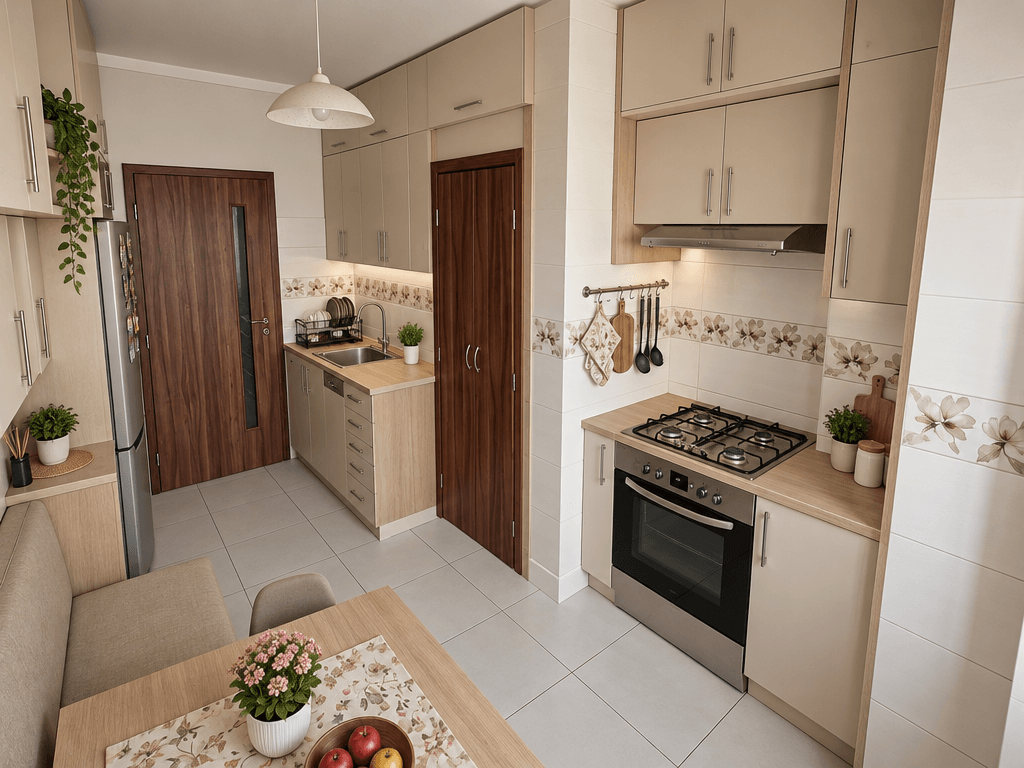 Kitchen interior in no_style style — photo by GenRoom AI