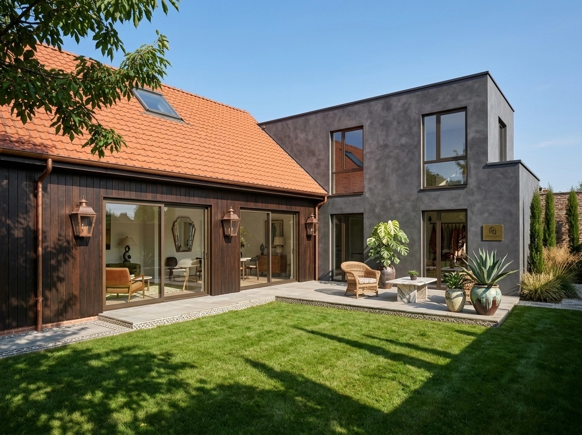 Facade design in Eclectic Facade style — Facade by GenRoom AI