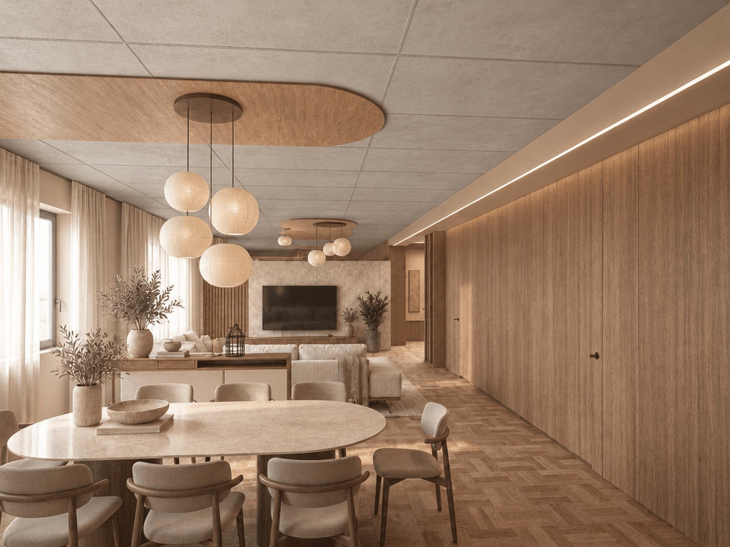 Interior design in Contemporary style — Living Room by GenRoom AI