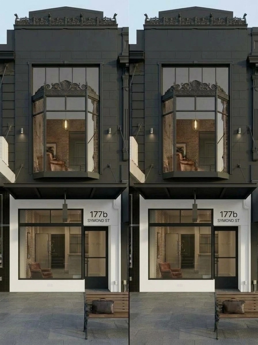Facade design in Loft Facade style — Facade by GenRoom AI