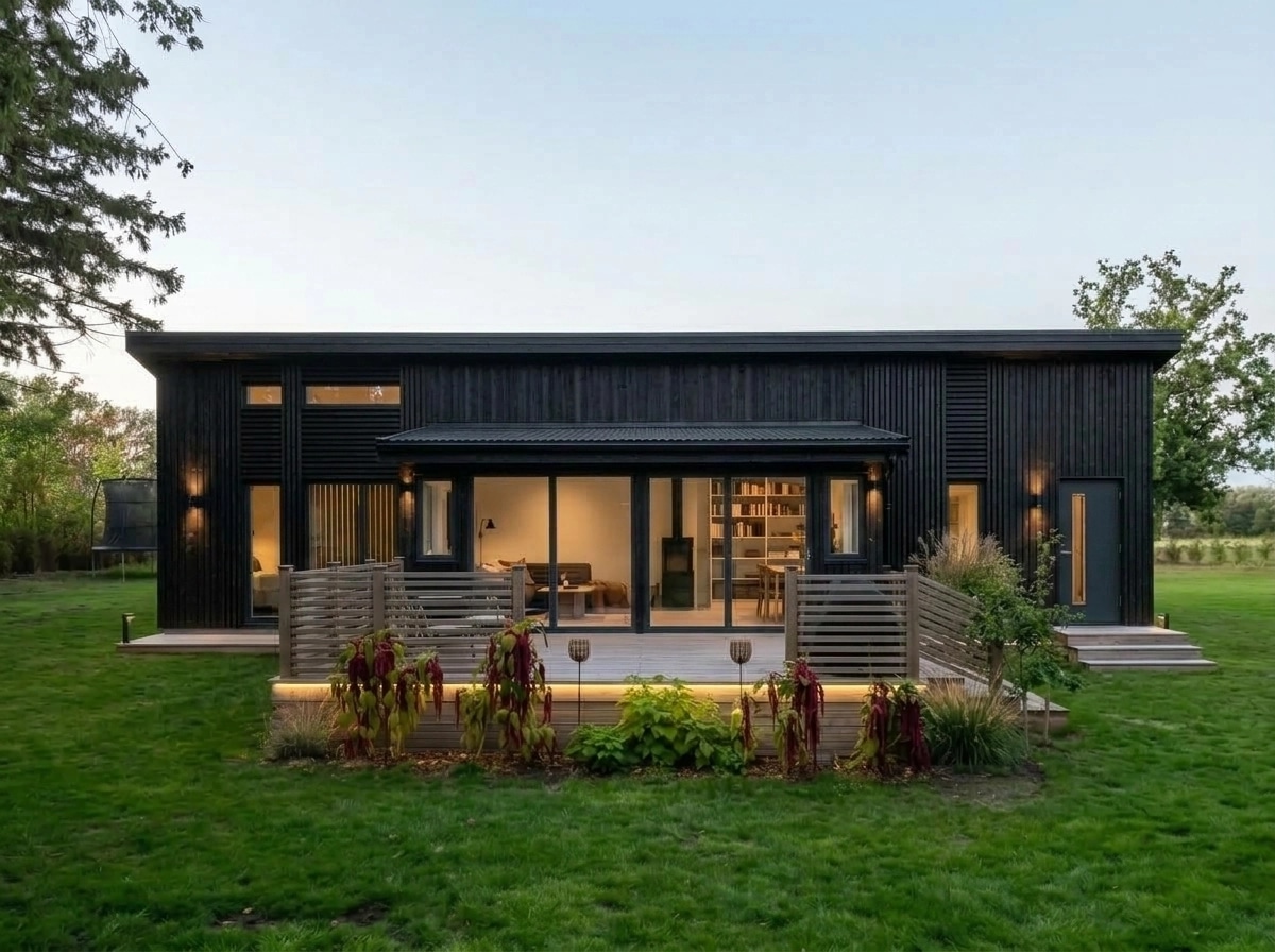 Scandinavian Facade Facade design — facade photo by GenRoom AI