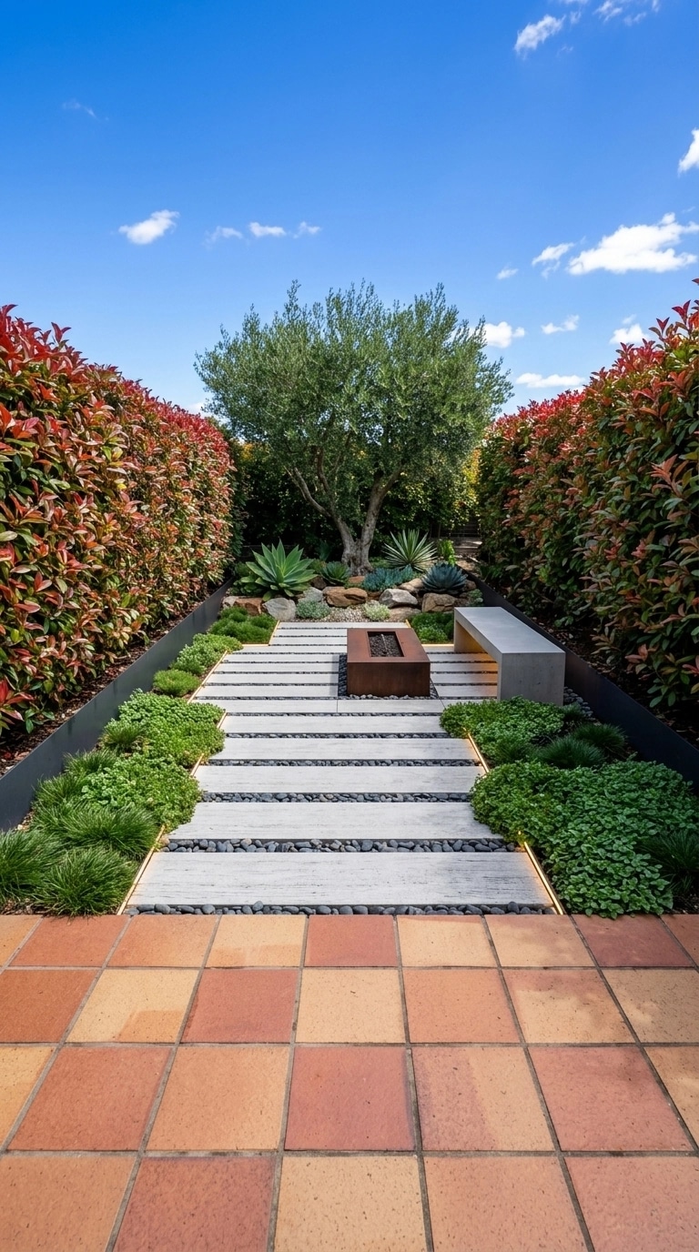 Landscape design in Contemporary Yard style — Yard by GenRoom AI