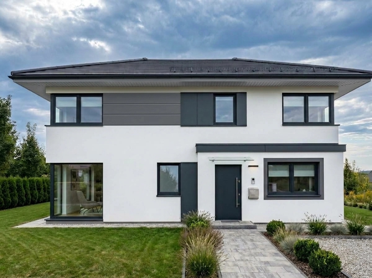 Facade design in Contemporary Facade style — Facade by GenRoom AI