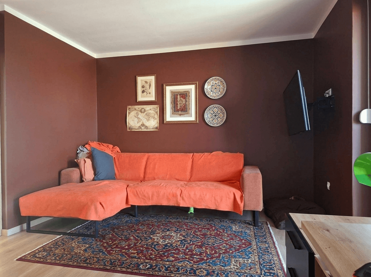Diseño de interiores en estilo Eclectic — Salón por GenRoom AI