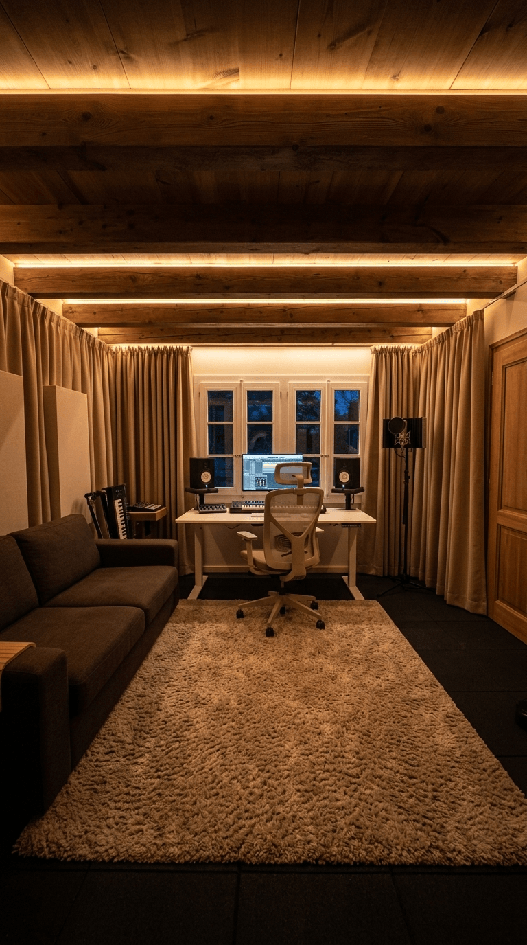 Interior design in Contemporary style — studio by GenRoom AI