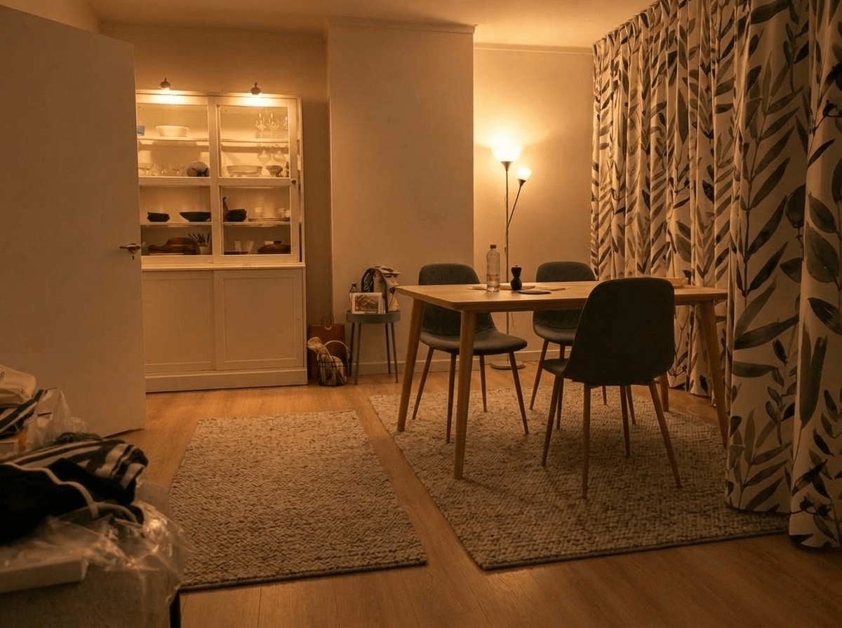 Interior design in Scandinavian style — dining_room by GenRoom AI