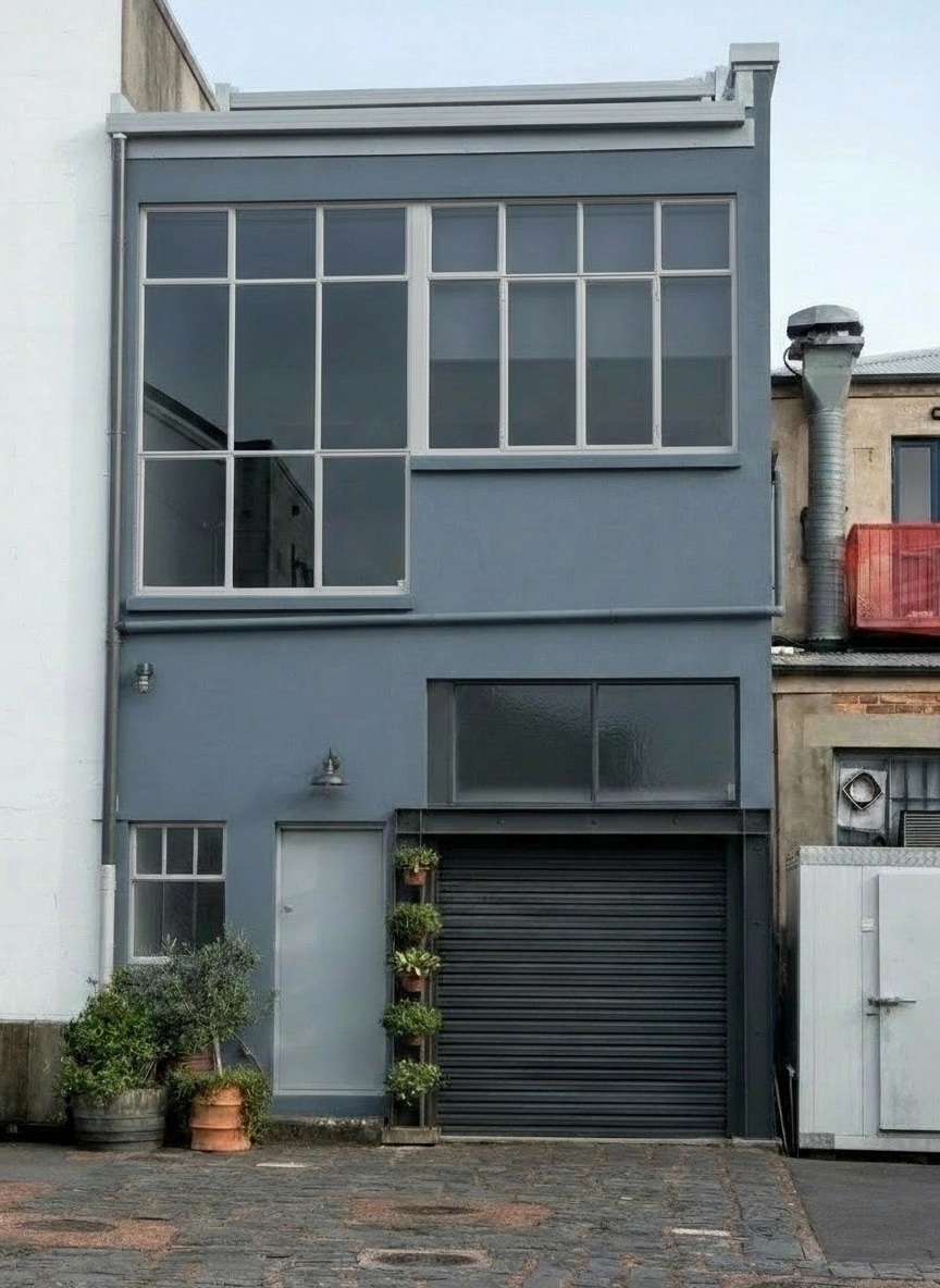 Facade design in Loft Facade style — Facade by GenRoom AI