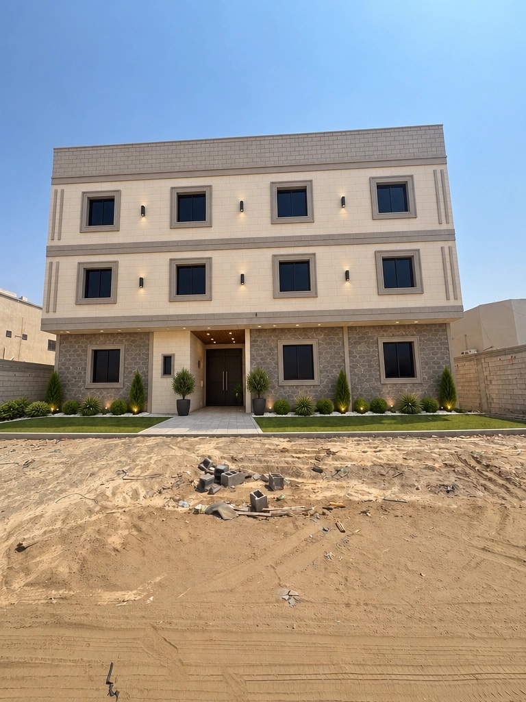 Arabian Facade Facade design — facade photo by GenRoom AI