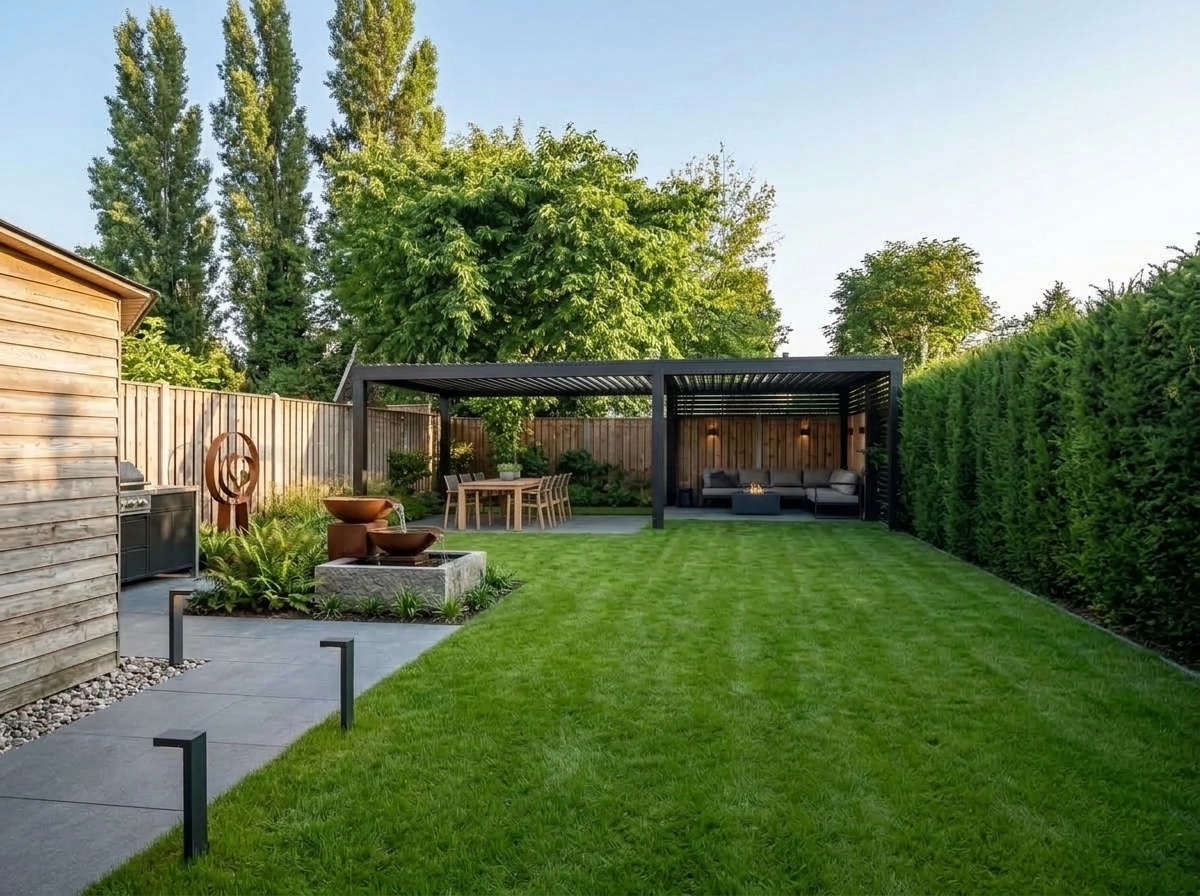 Contemporary Yard Yard design — yard photo by GenRoom AI