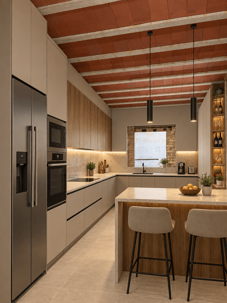 Kitchen interior in no_style style — photo by GenRoom AI