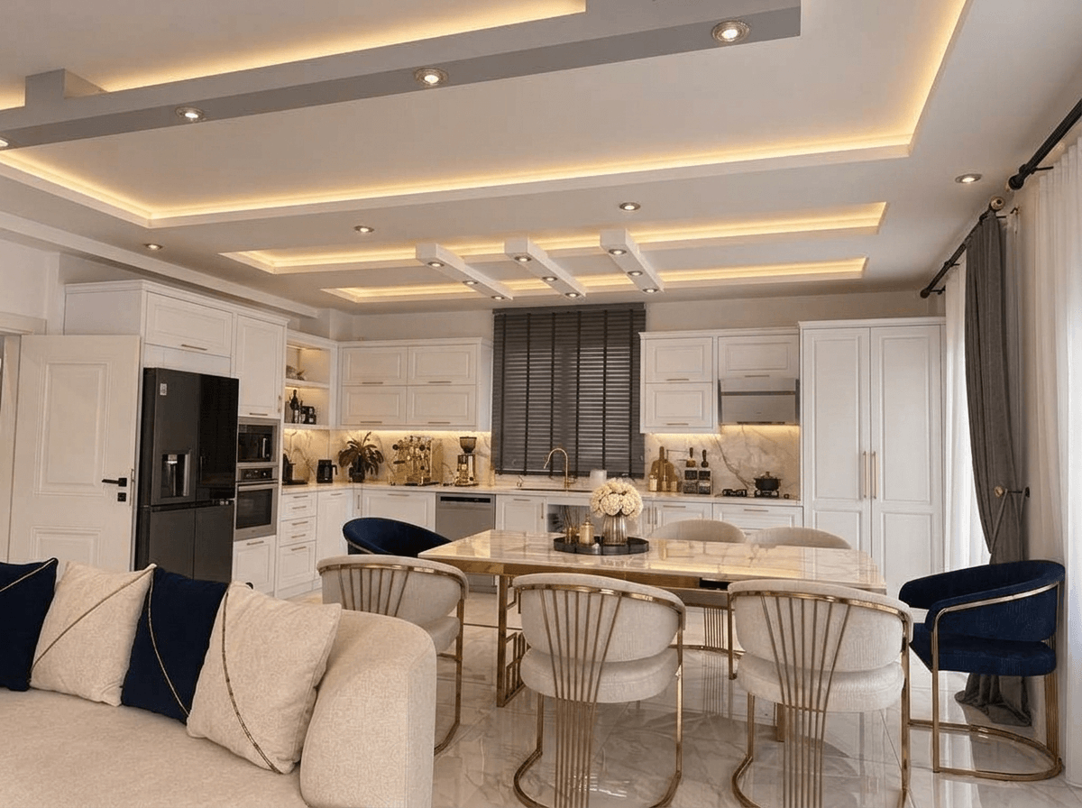 Kitchen interior in no_style style — photo by GenRoom AI