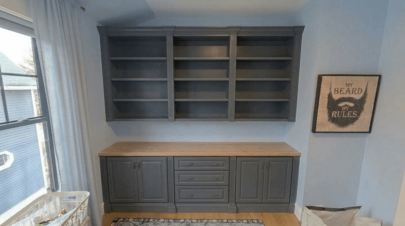 Interior design in Classic style — home_office by GenRoom AI