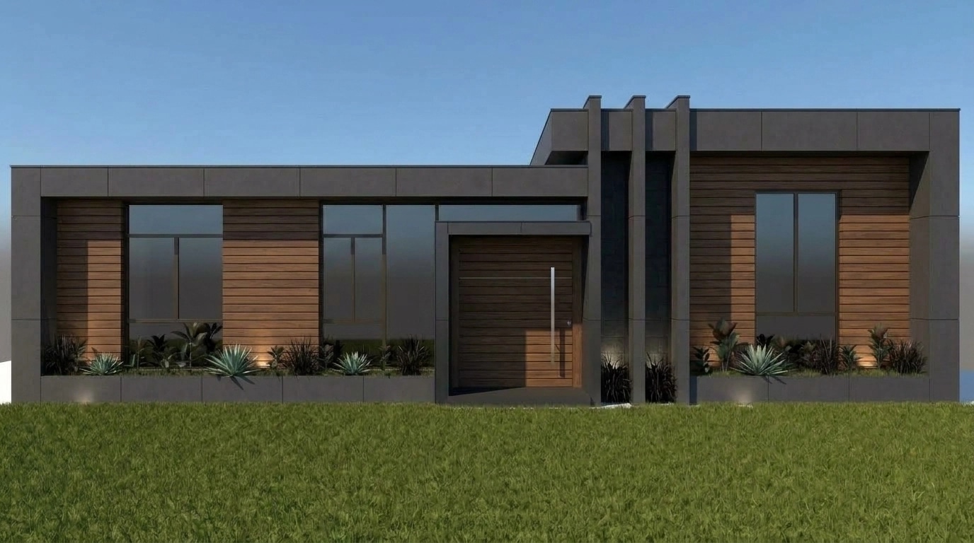 Contemporary Facade Facade design — facade photo by GenRoom AI