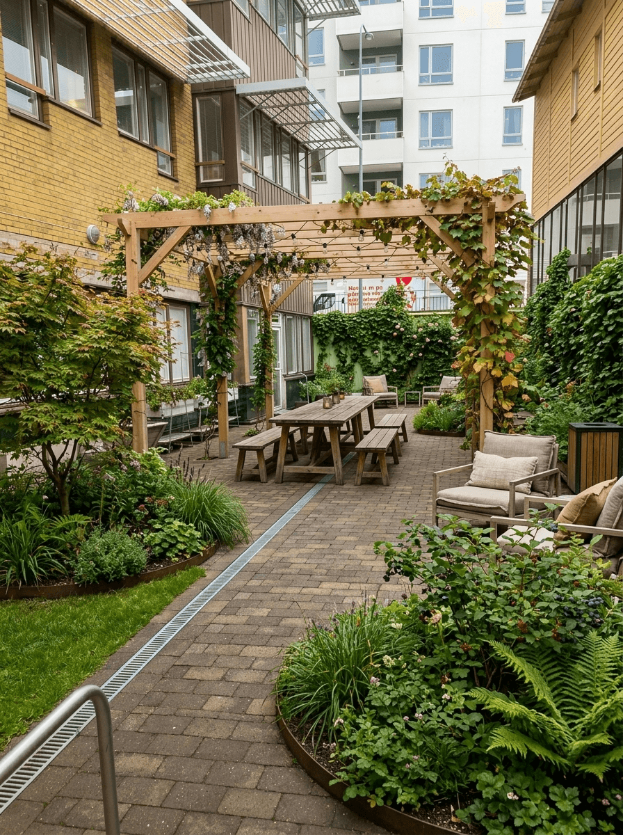 Yard design in no_style style — photo by GenRoom AI