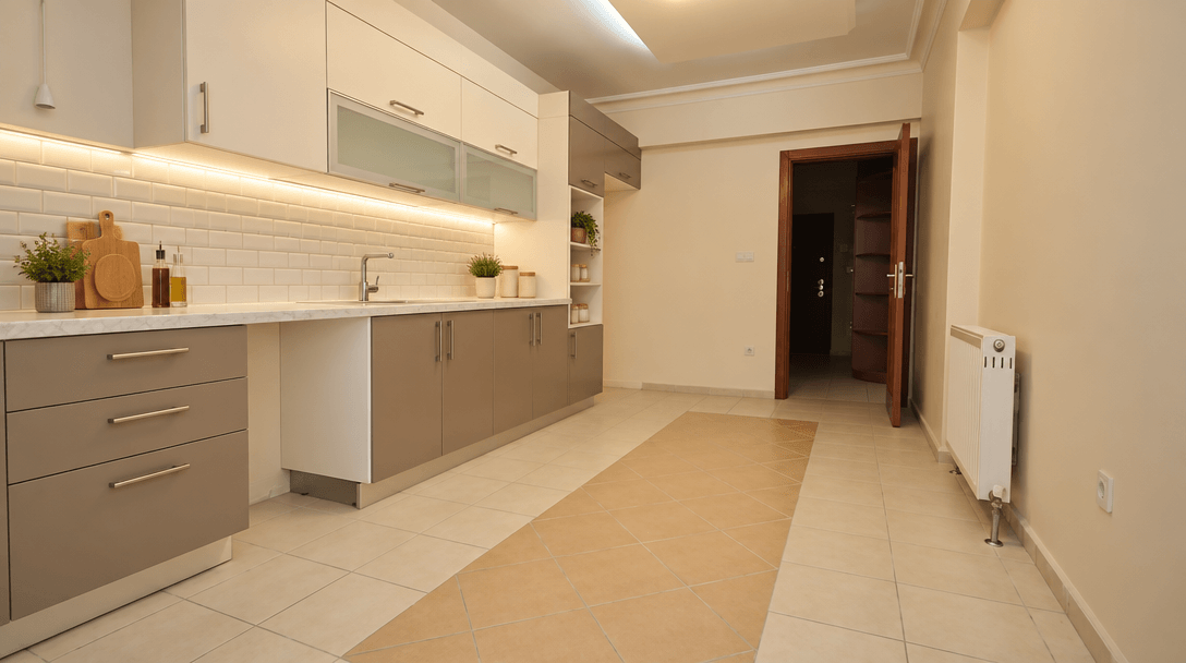 Interior design in Contemporary style — Kitchen by GenRoom AI