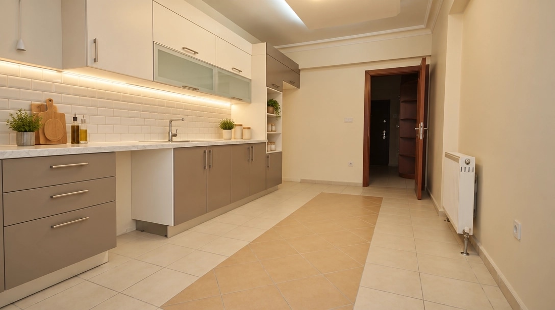 Interior design in Contemporary style — Kitchen by GenRoom AI