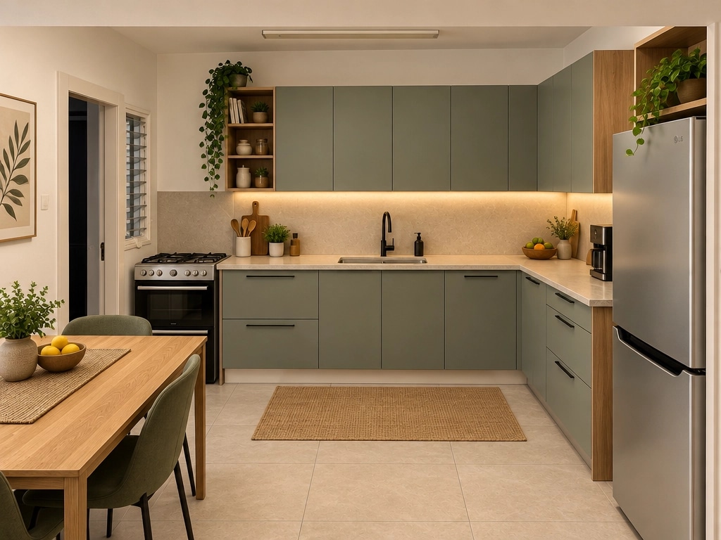 Contemporary Kitchen design — interior photo by GenRoom AI