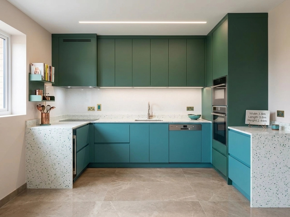 Contemporary Kitchen design — interior photo by GenRoom AI