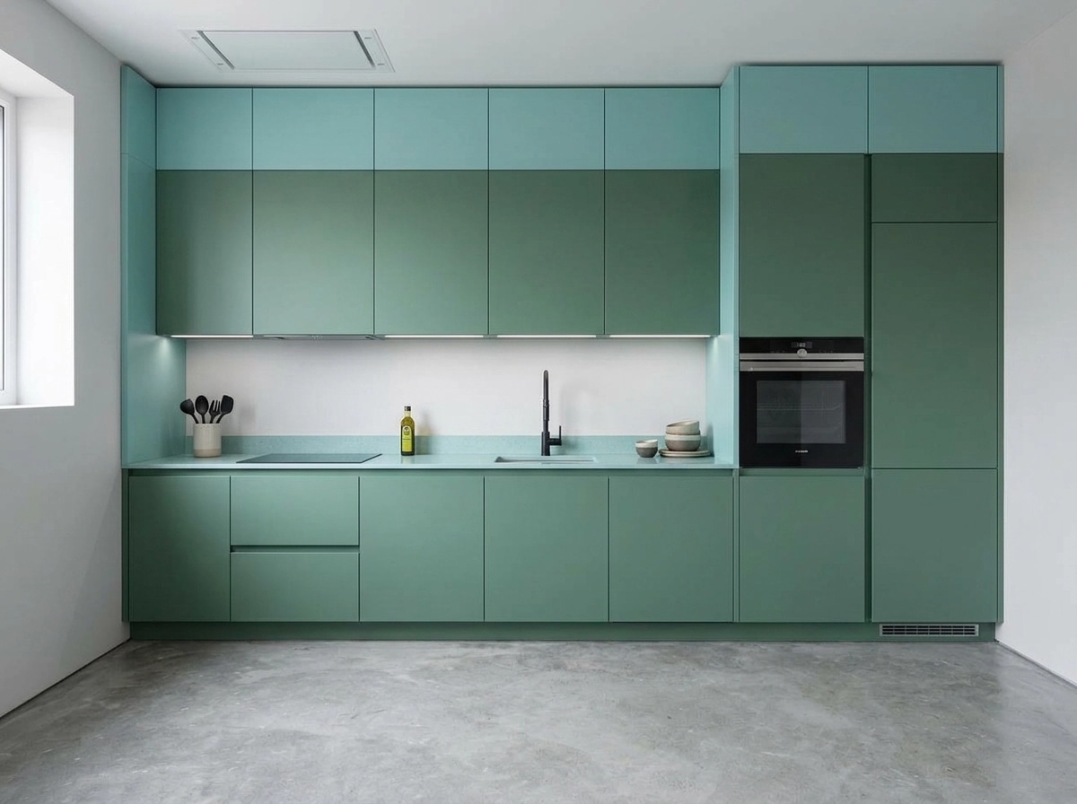 Minimalism Kitchen design — interior photo by GenRoom AI