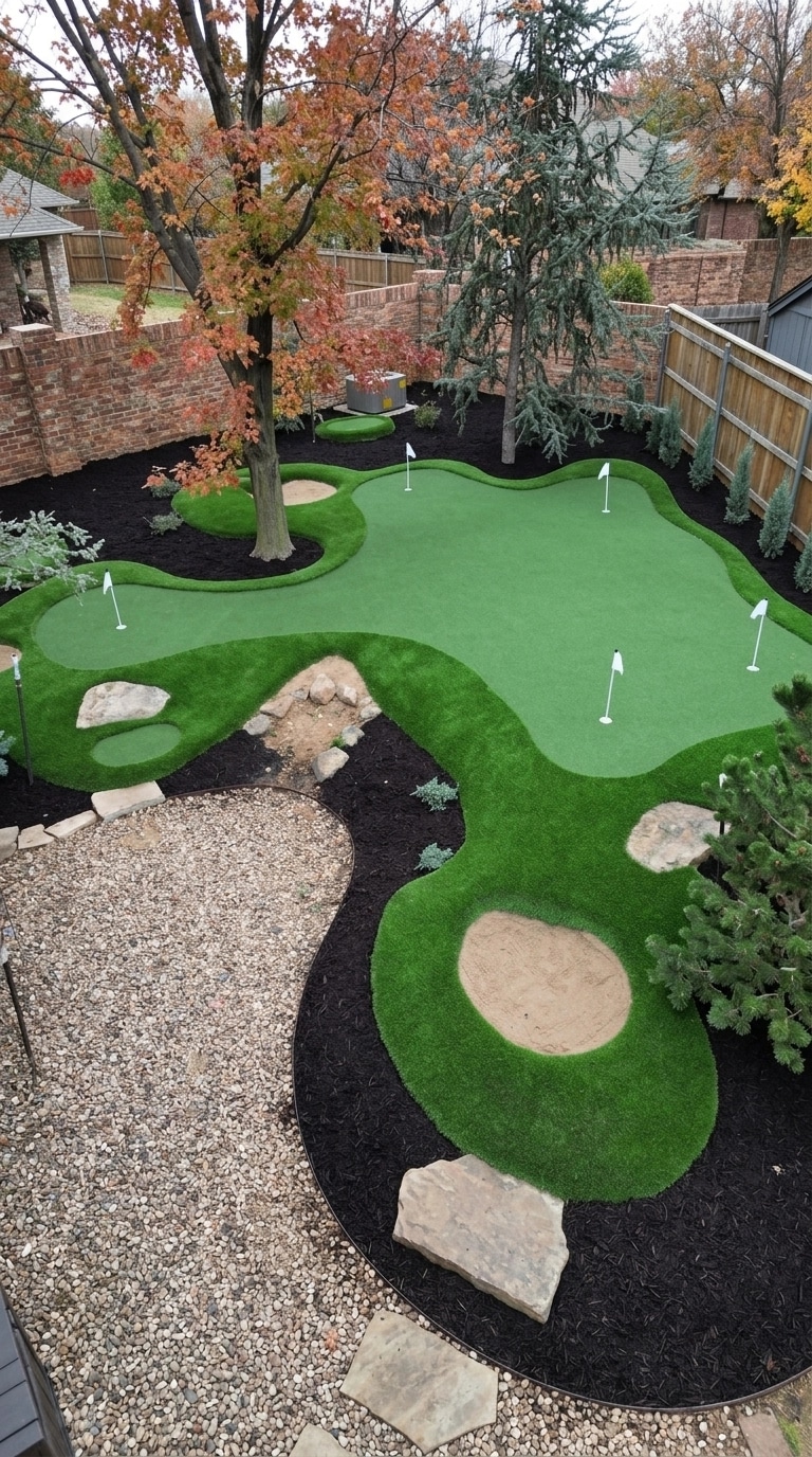 Yard design in no_style style — photo by GenRoom AI