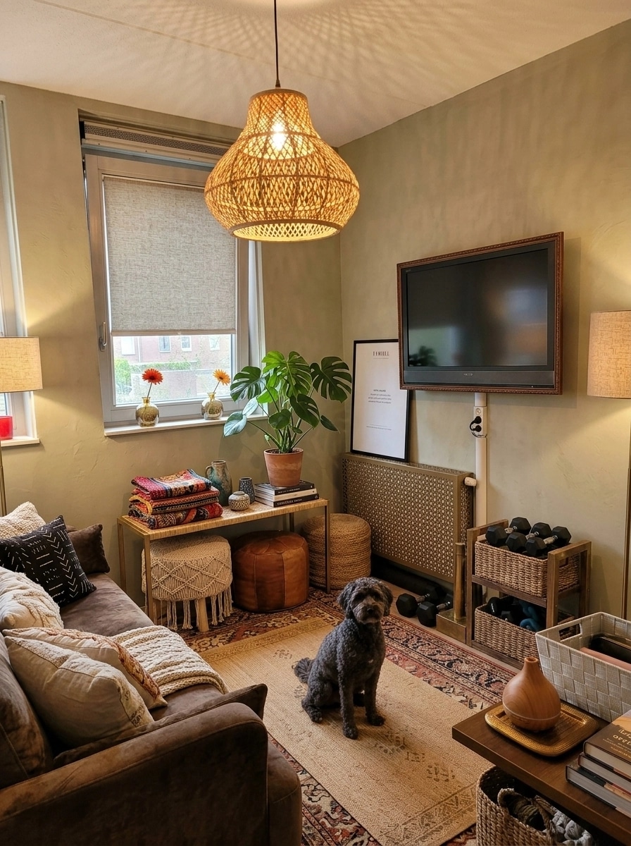Interior design in Bohemian style — other by GenRoom AI