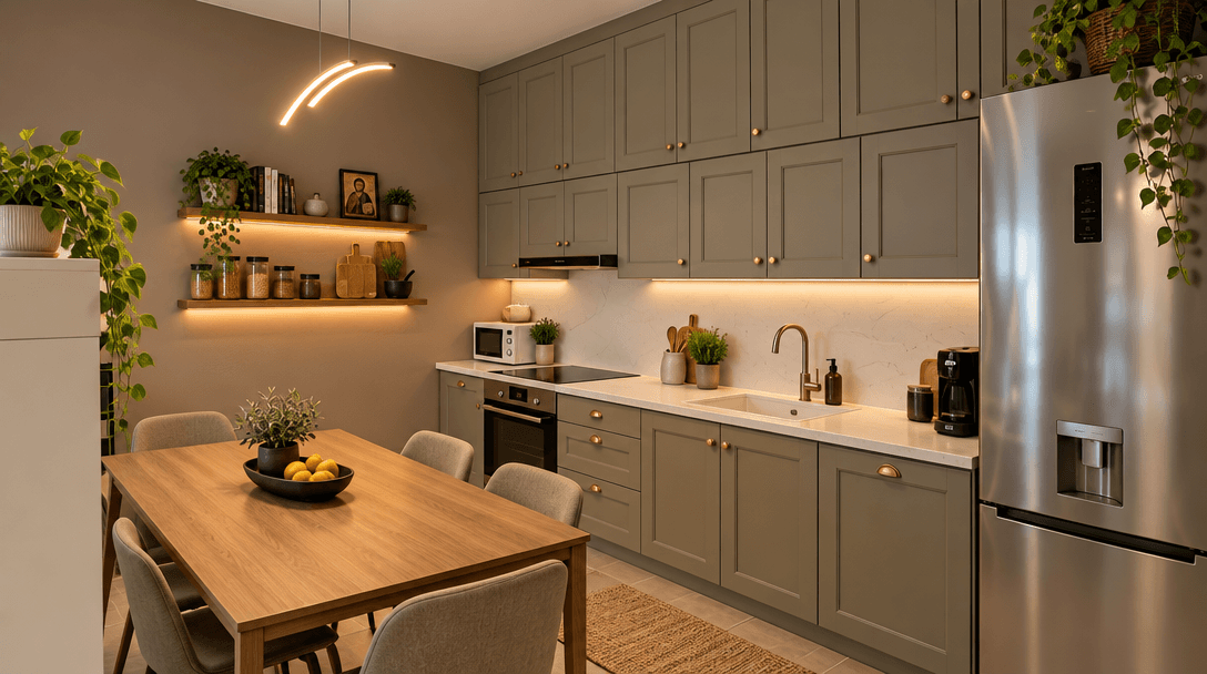 Contemporary Kitchen design — interior photo by GenRoom AI