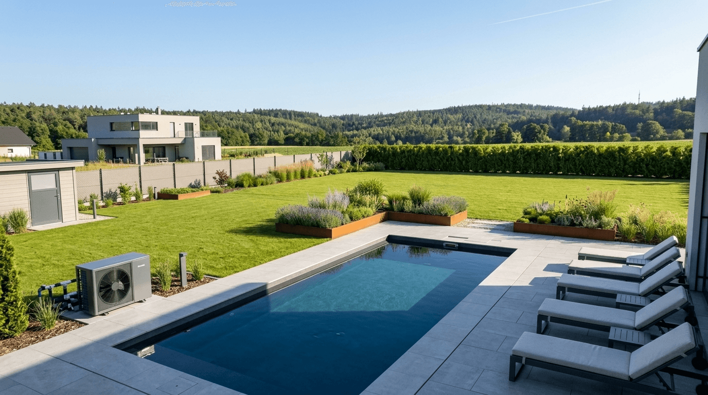 Yard design in no_style style — photo by GenRoom AI