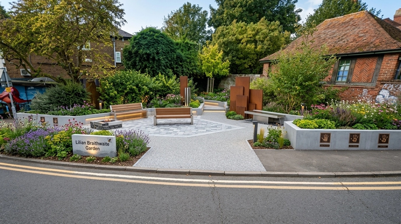 Landscape design in Contemporary Yard style — Yard by GenRoom AI
