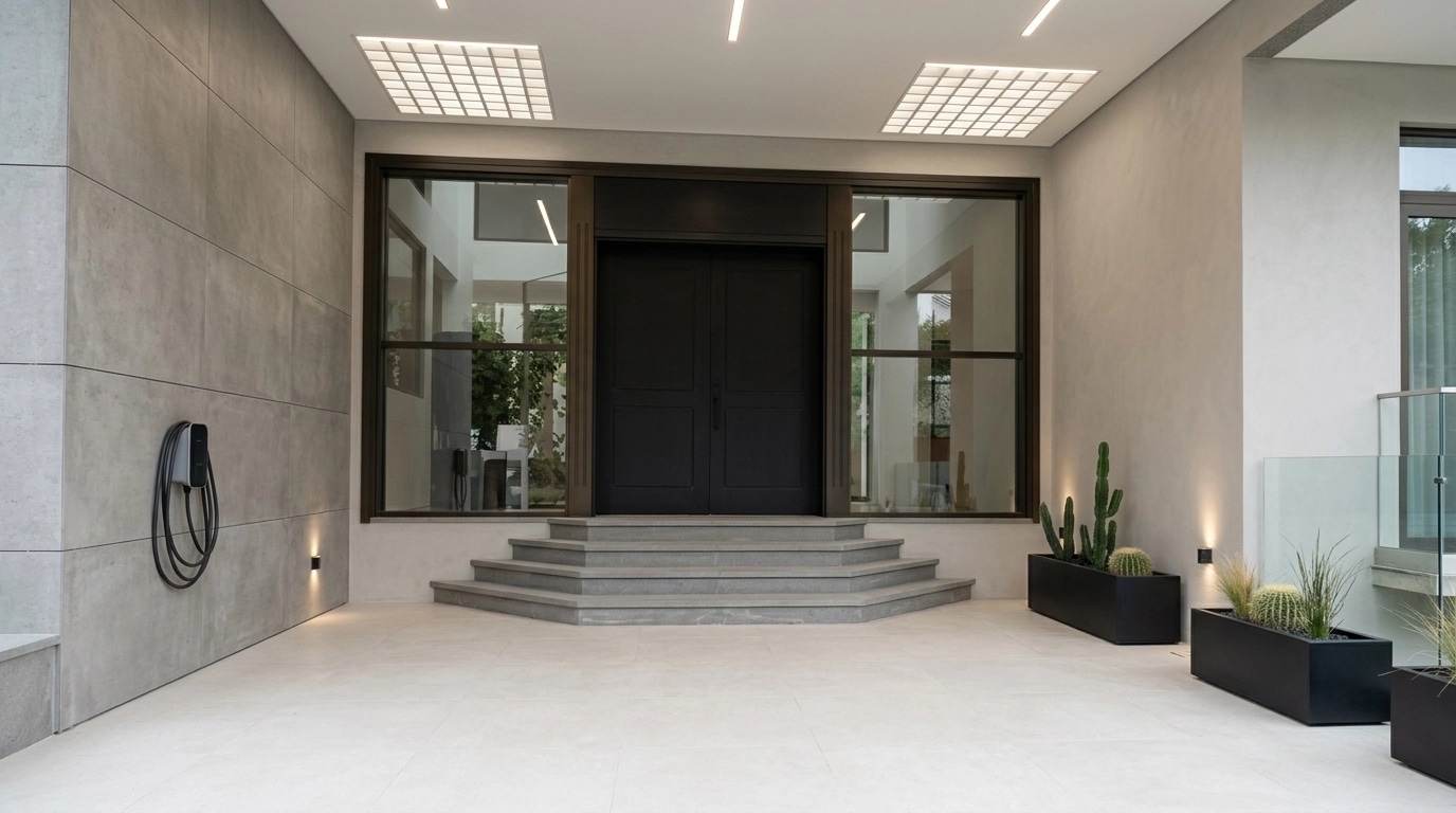 Minimalist Facade Facade design — facade photo by GenRoom AI