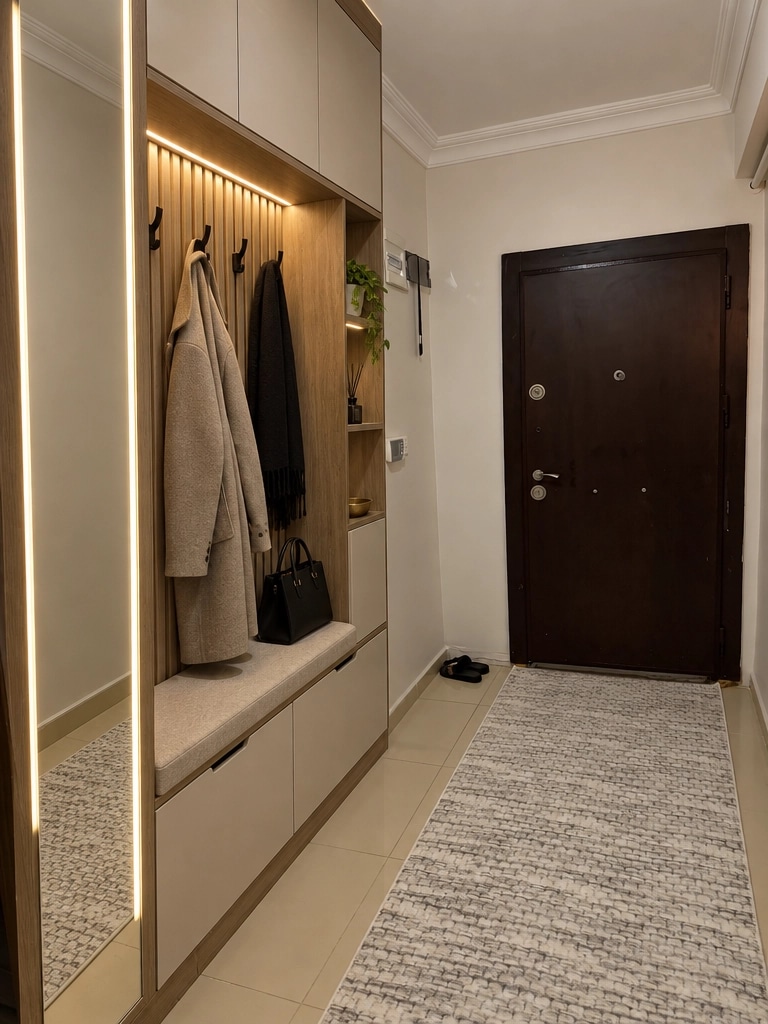 Interior design in Contemporary style — Hallway by GenRoom AI