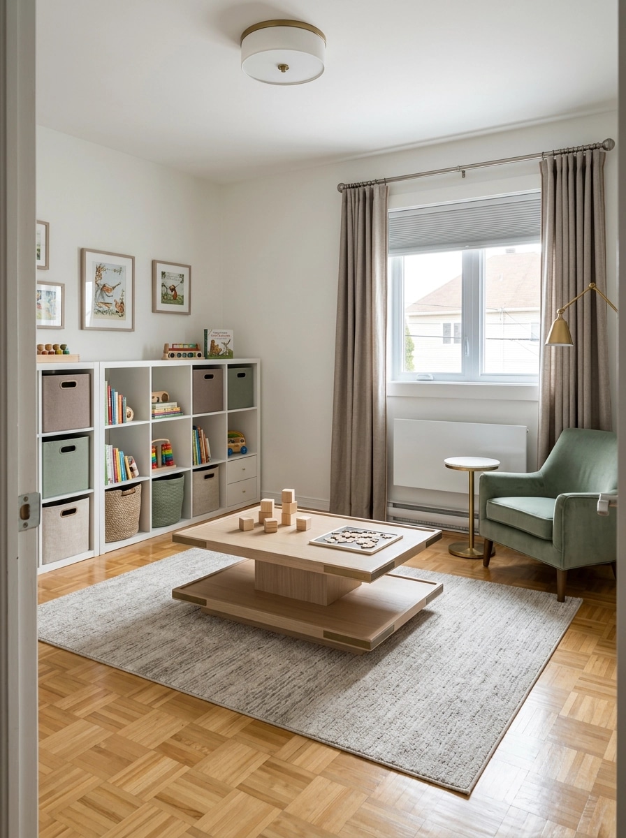 Interior design in Transitional style — Kids Room by GenRoom AI